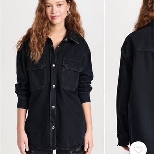 Agolde Camryn Denim Shirt Jacket